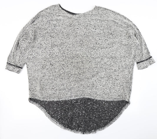 Preworn Womens Grey   Basic T-Shirt Size 12