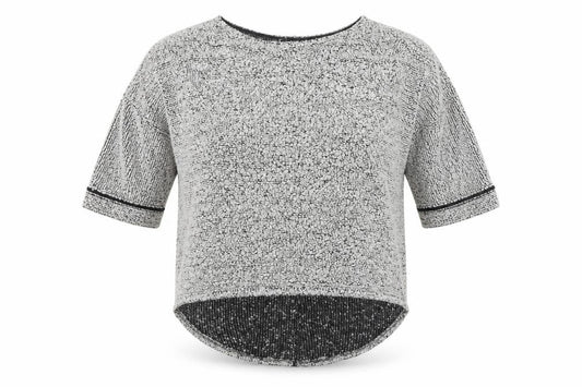 Preworn Womens Grey   Basic T-Shirt Size 12