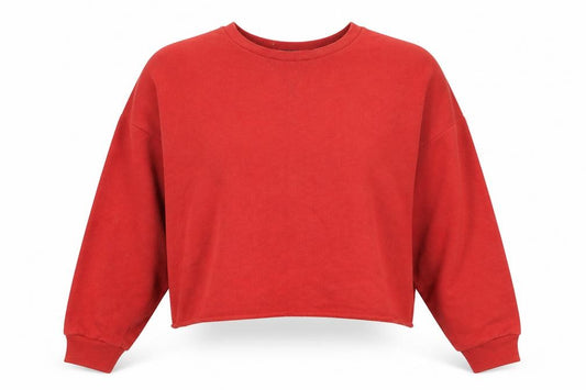 Primark Womens Orange   Pullover Sweatshirt Size XS  - Cropped