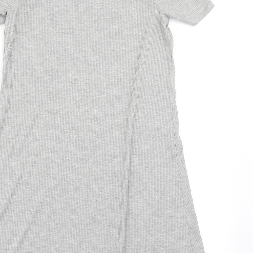 Divided Womens Grey   Fit & Flare  Size 10
