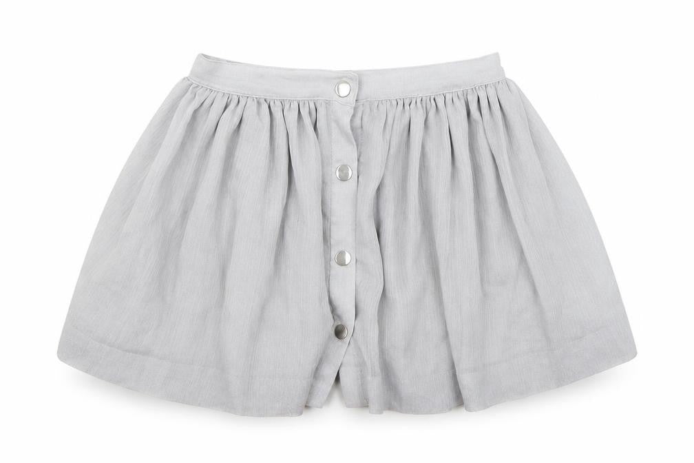 Minoti Girls Grey   Skater Skirt Size 5-6 Years
