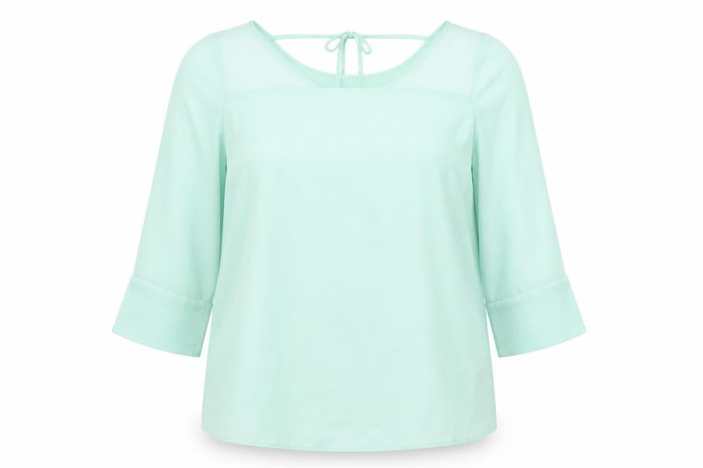 George Womens Green   Basic Blouse Size 12