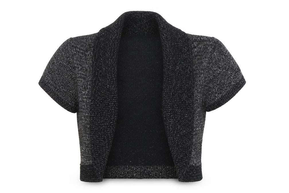 New Look Womens Black  Knit Cardigan Jumper Size 6