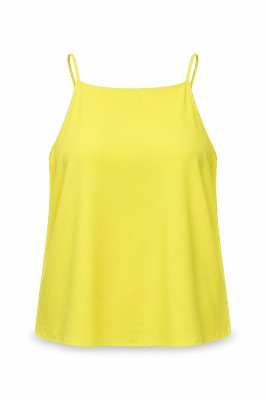 New Look Womens Yellow   Camisole Blouse Size 14