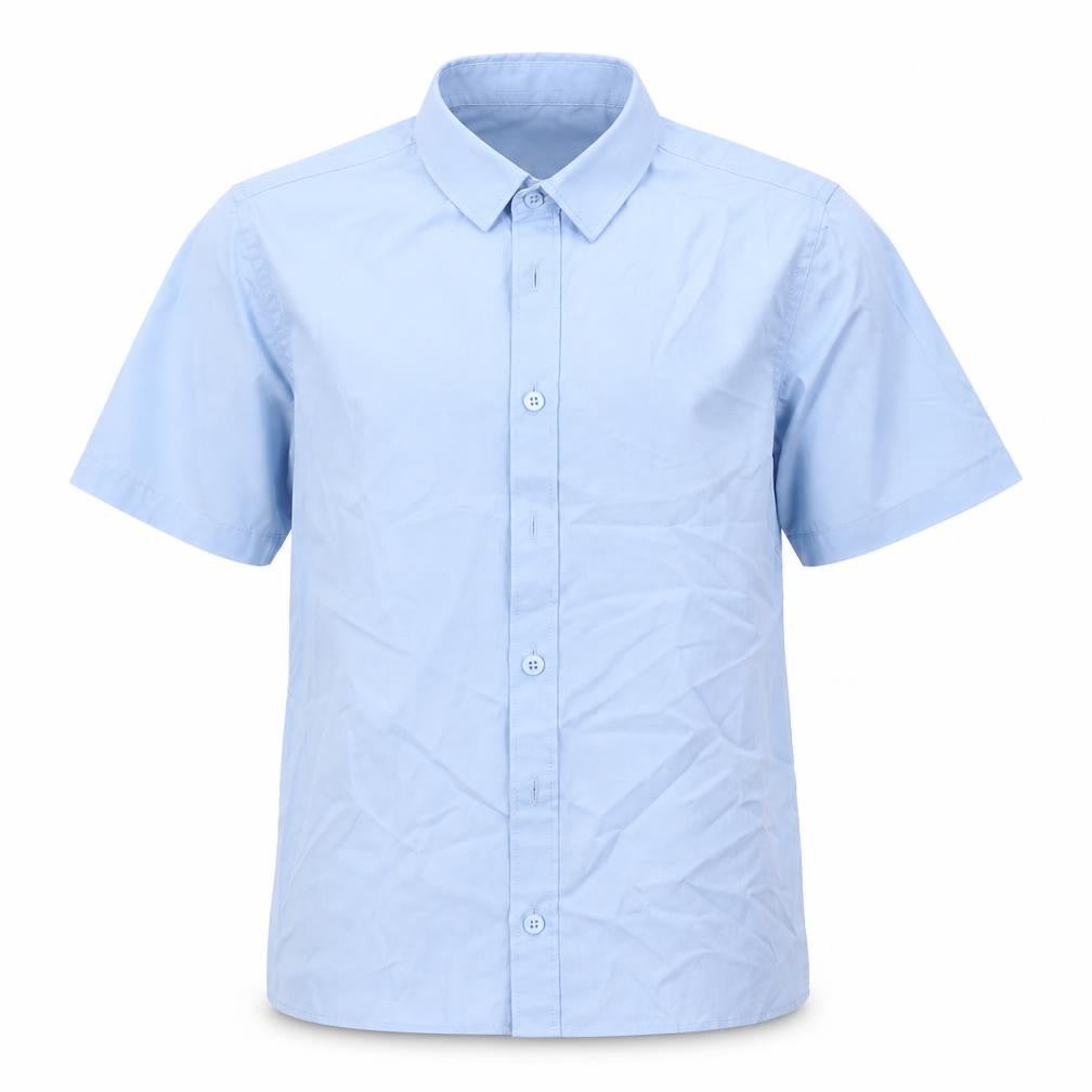 Marks & Spencer Boys Blue   Basic Button-Up Size 11-12 Years