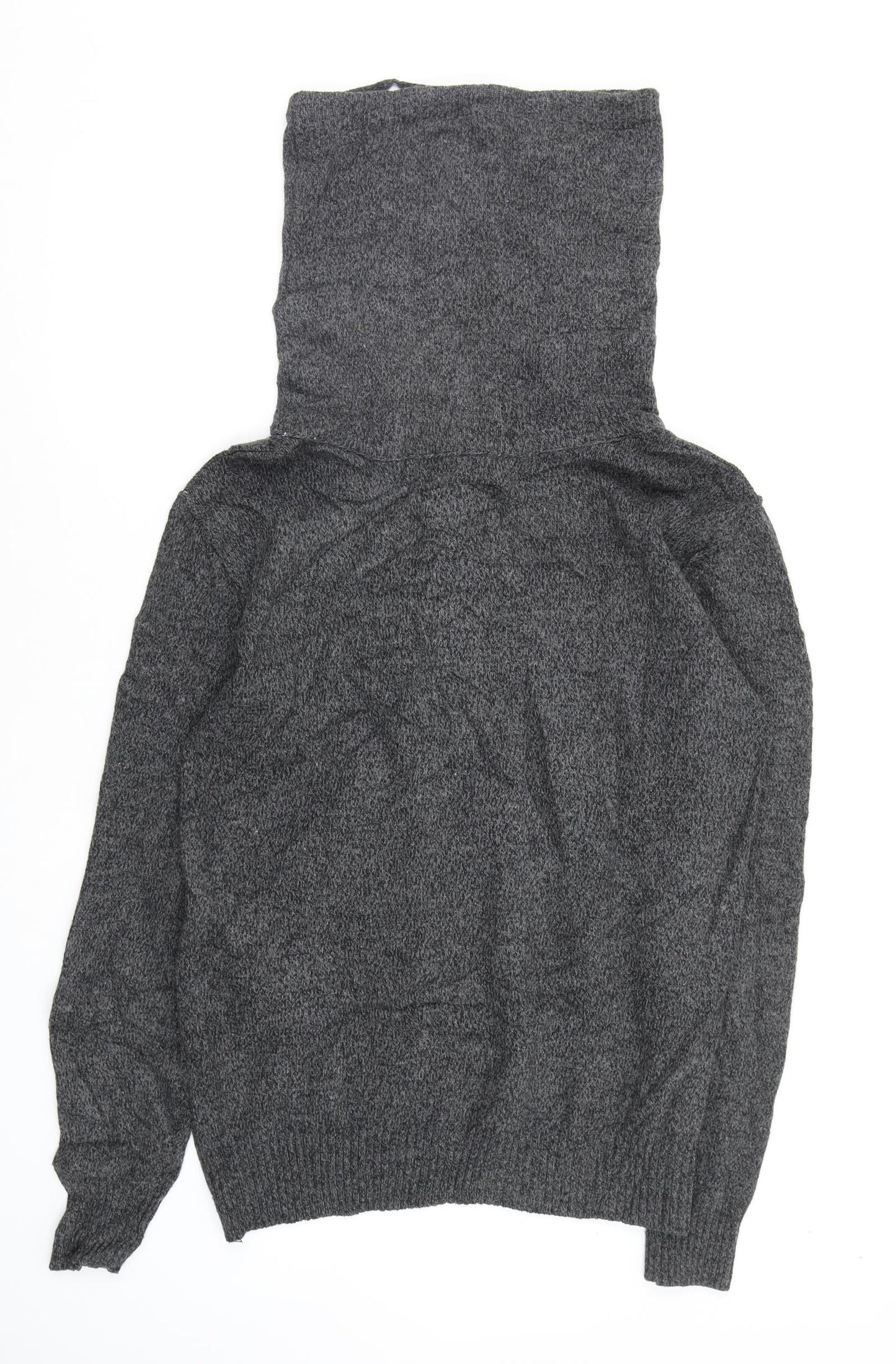 brave sould Mens Grey   Pullover Jumper Size L