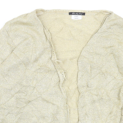 Berkertex Womens Gold   Cardigan Jumper Size 10