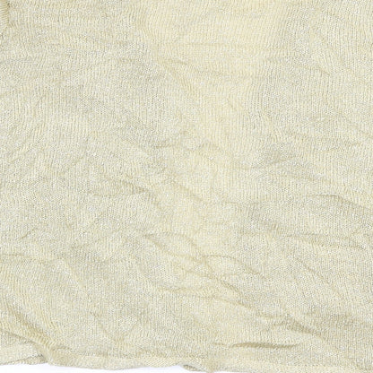 Berkertex Womens Gold   Cardigan Jumper Size 10
