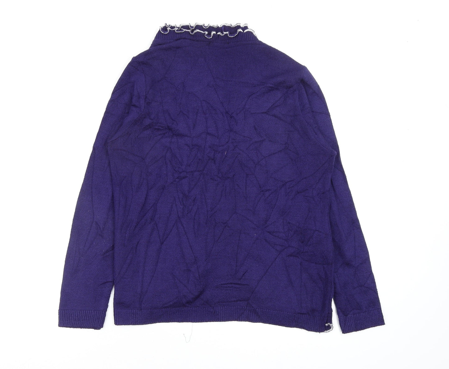 keeno Womens Blue   Pullover Jumper Size M