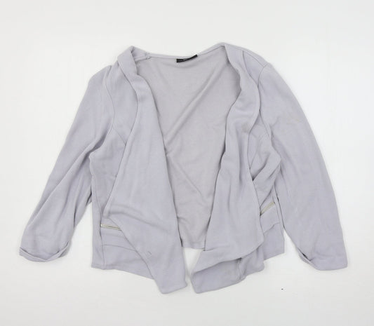 Wallis Womens Blue  Knit Cardigan Jumper Size M