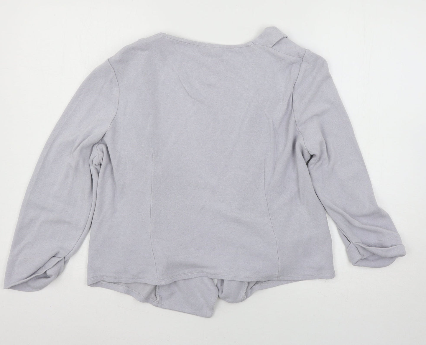 Wallis Womens Blue  Knit Cardigan Jumper Size M