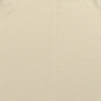 Frank Womens Saul Beige Knit Pullover Jumper Size L