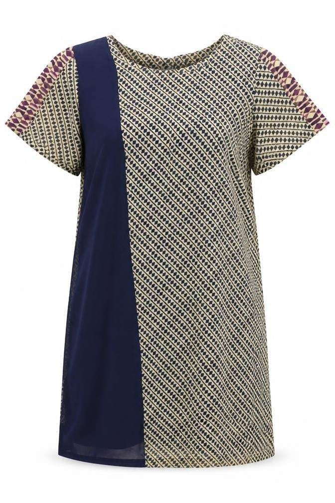 VERO MODA Womens Multicoloured Geometric  Mini  Size L