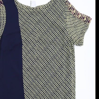 Vero Moda Womens Multicoloured Geometric  Mini  Size L