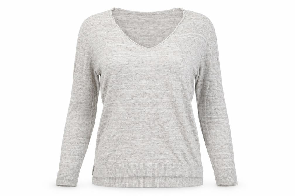 David Jones Womens Grey  Knit Pullover Jumper Size S