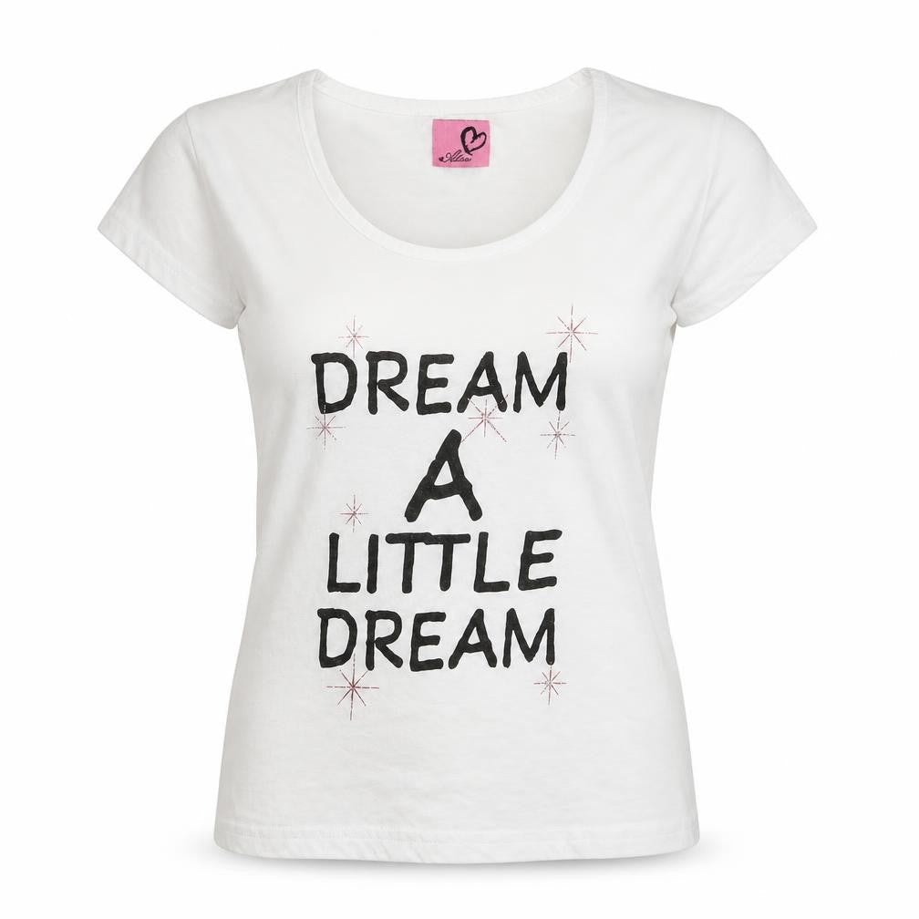 Adore Womens White   Basic T-Shirt Size S