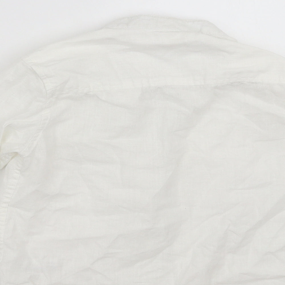 Notting Hill Boys White   Basic Button-Up Size 5 Years