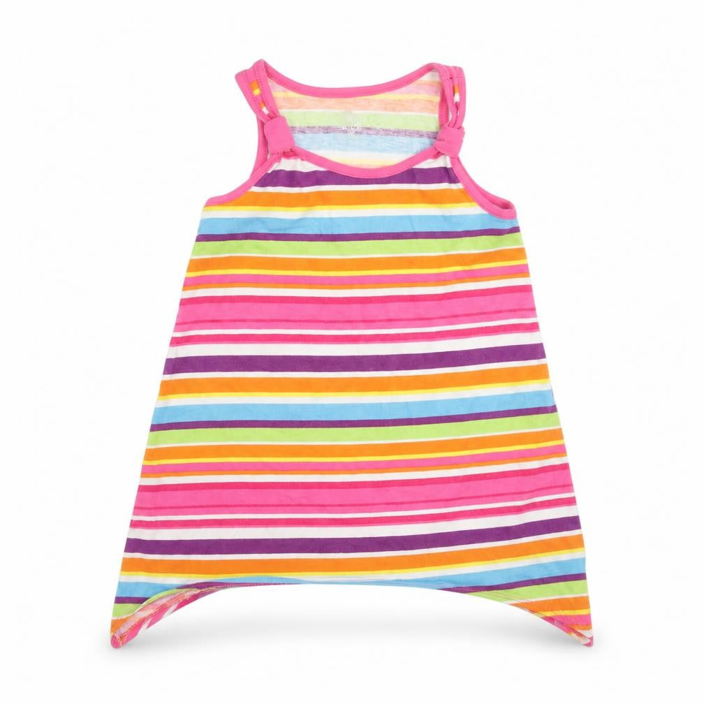 1989 Place Girls Multicoloured Striped  Basic T-Shirt Size 2 Years
