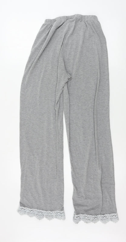 Topshop  Womens Grey   Trousers  Size 8 L27 in