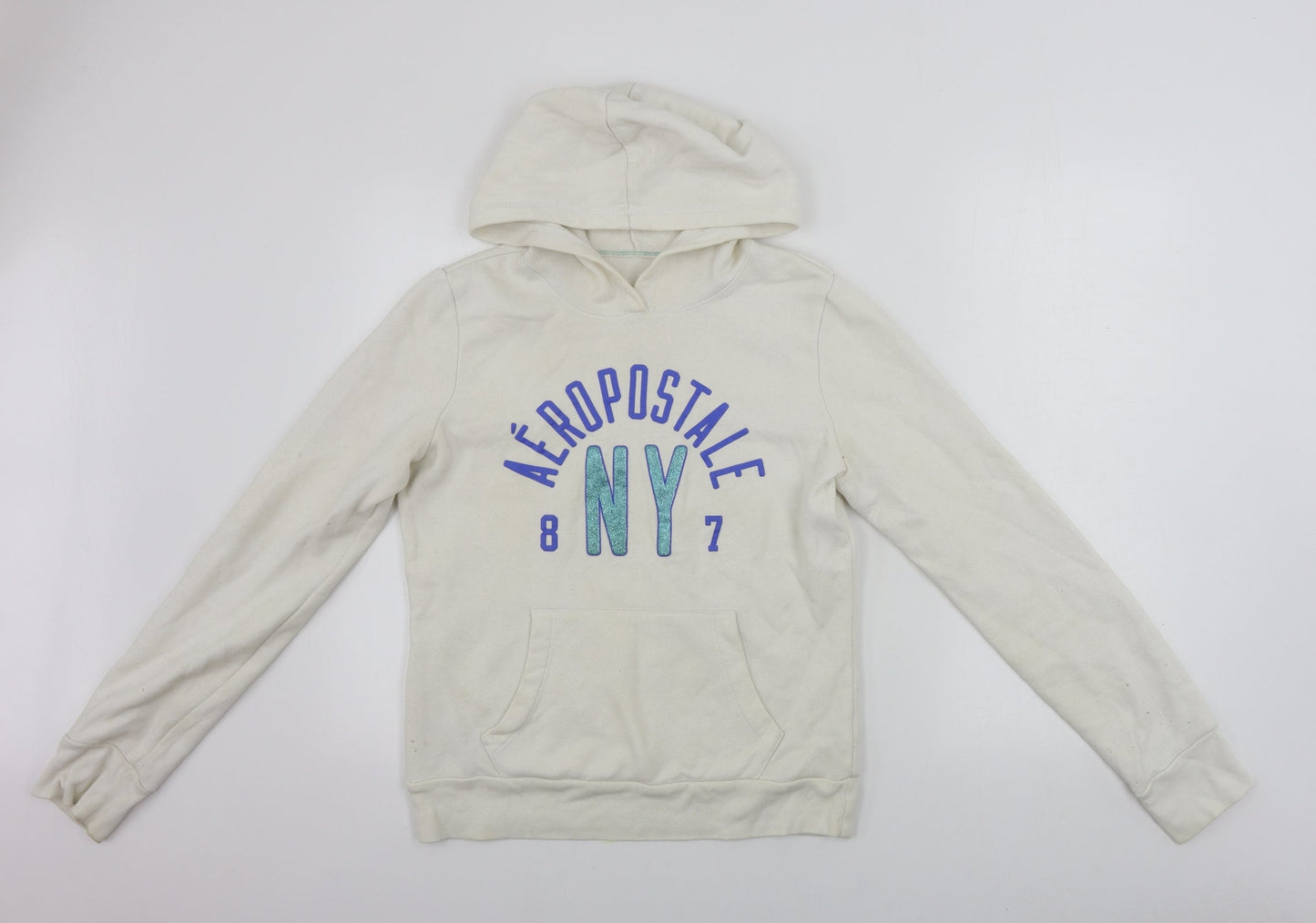 eightyseven  Womens Ivory   Pullover Hoodie Size M