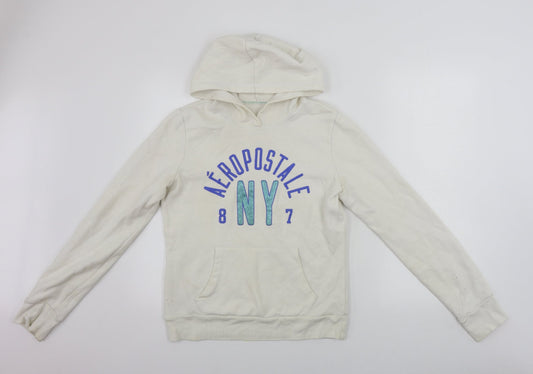 eightyseven  Womens Ivory   Pullover Hoodie Size M