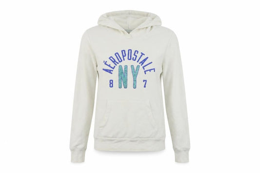 eightyseven  Womens Ivory   Pullover Hoodie Size M