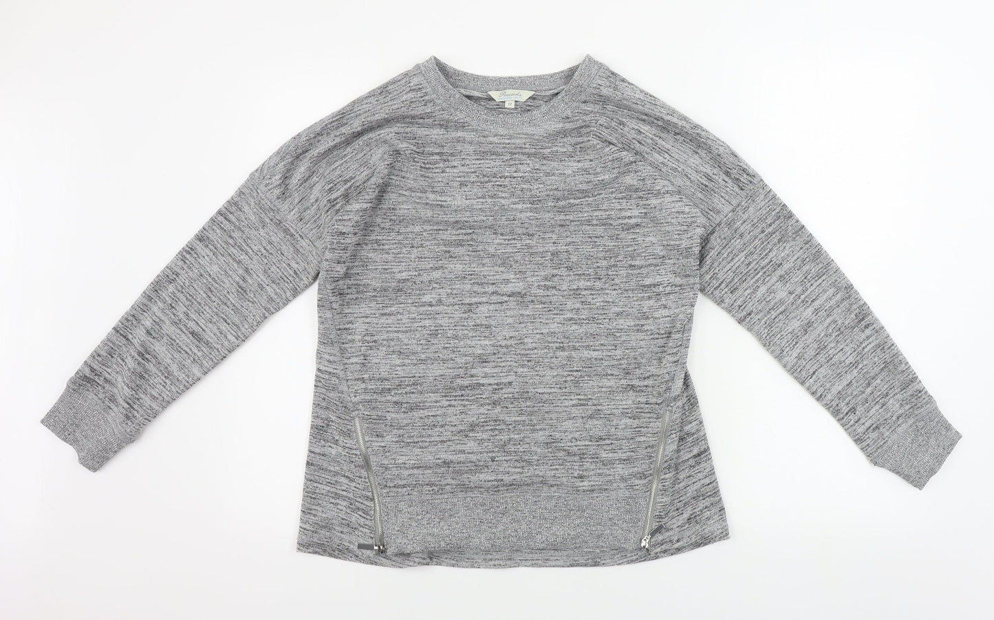 Peacocks  Womens Grey   Pullover Jumper Size 12