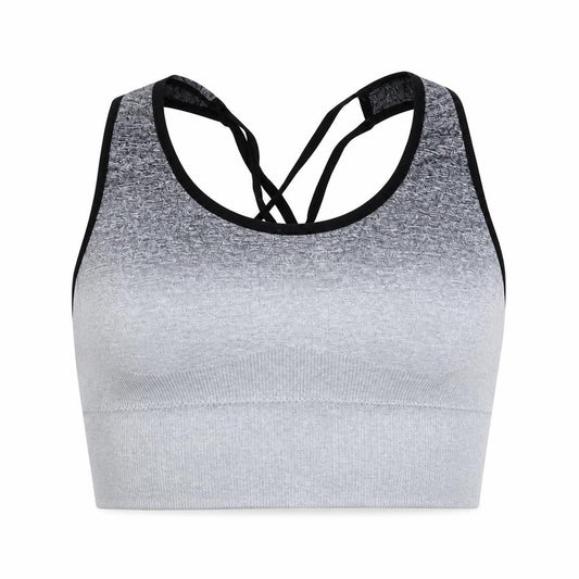 WorkOut     Womens Grey   Cropped Tank Size 12