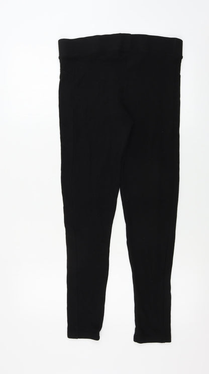 Topshop  Womens Black   Trousers  Size 12 L24 in