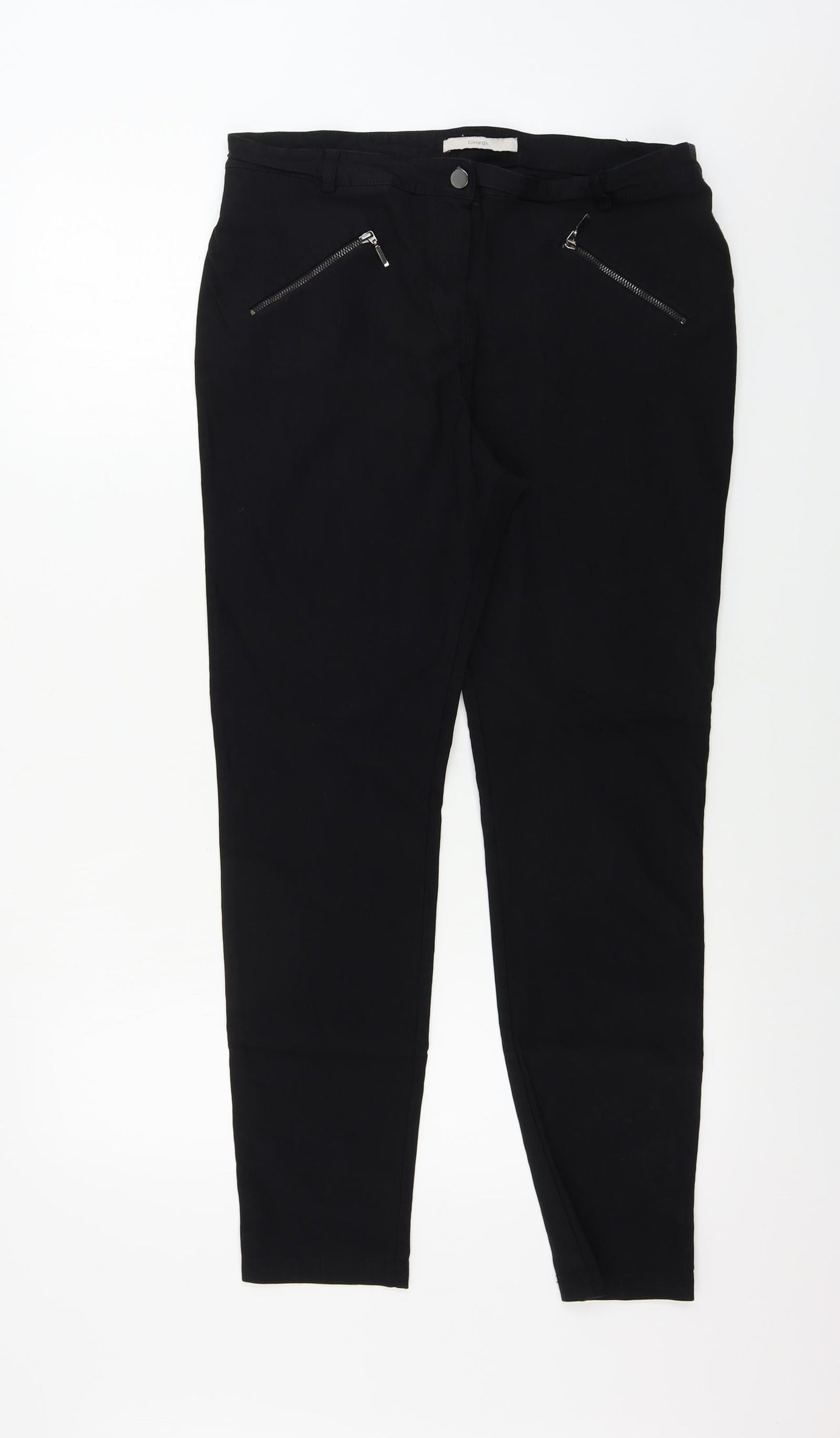 George  Womens Beige   Trousers  Size 14 L26 in