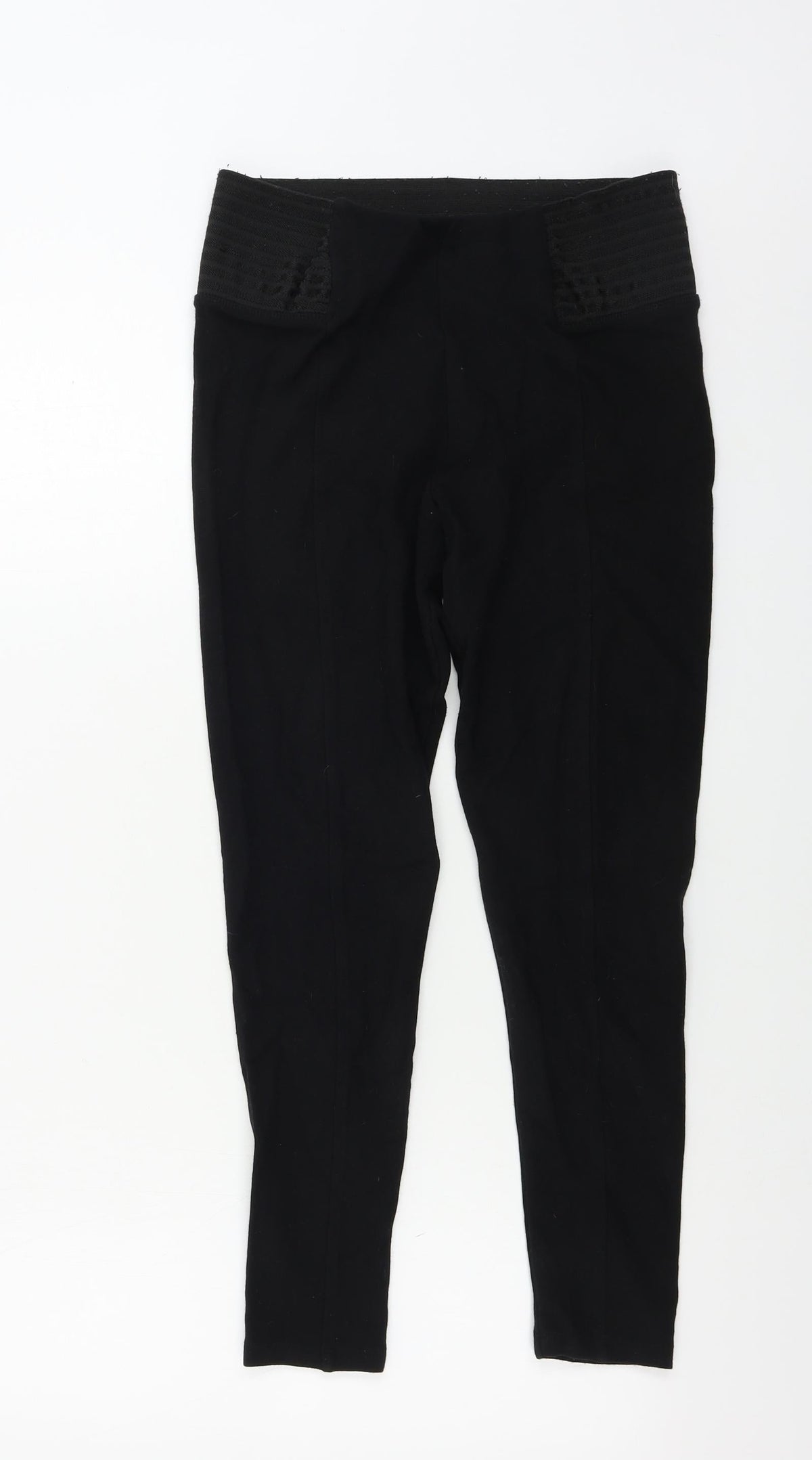 Topshop  Womens Black   Trousers  Size 12 L21 in