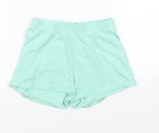 George Girls Green Solid  Capri Pyjama Pants Size 3-4 Years