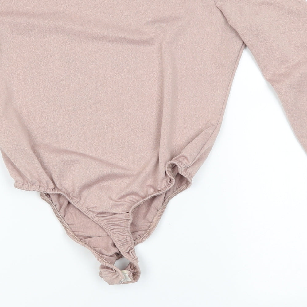 Missguided Womens Pink   Basic Blouse Size 8
