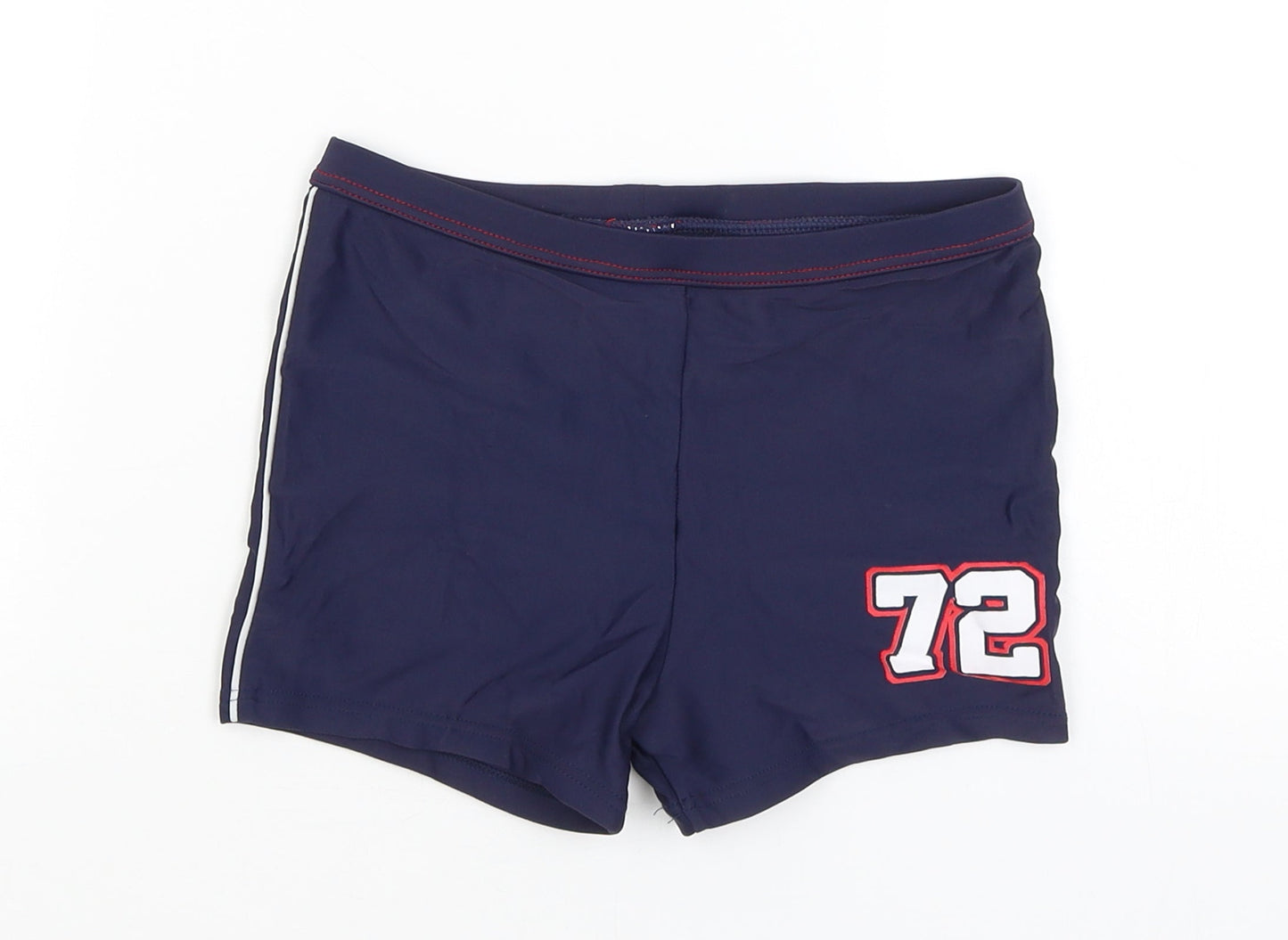 TU Girls Blue   Compression Shorts Size 9 Years