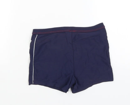 Tu Girls Blue   Compression Shorts Size 9 Years