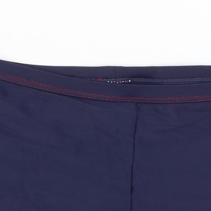 Tu Girls Blue   Compression Shorts Size 9 Years