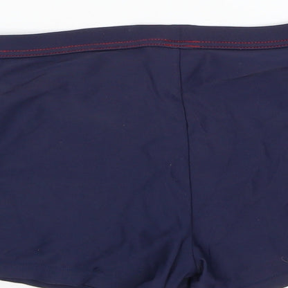Tu Girls Blue   Compression Shorts Size 9 Years