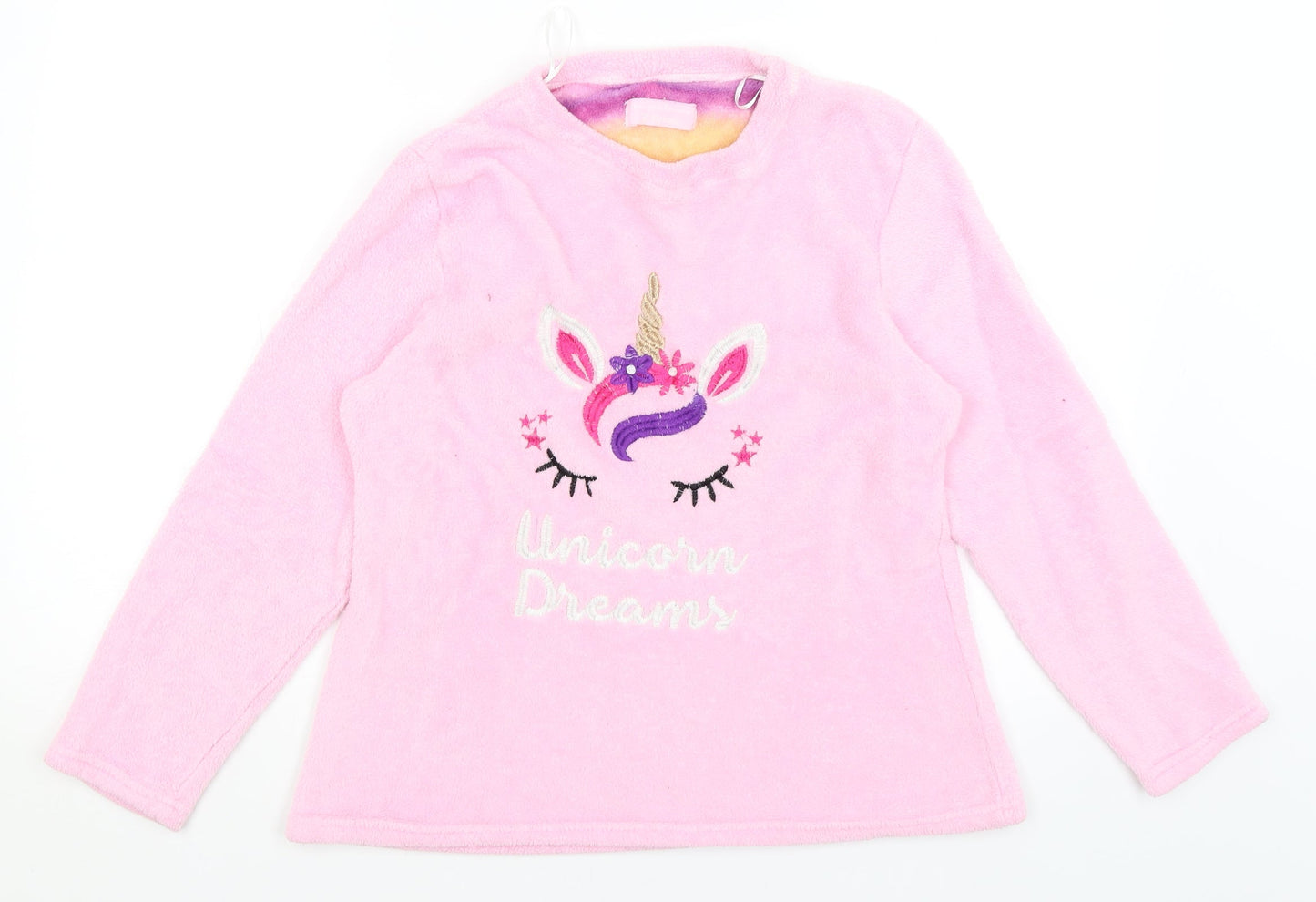 Unicorn Dreams Womens Pink   Pullover Jumper Size M