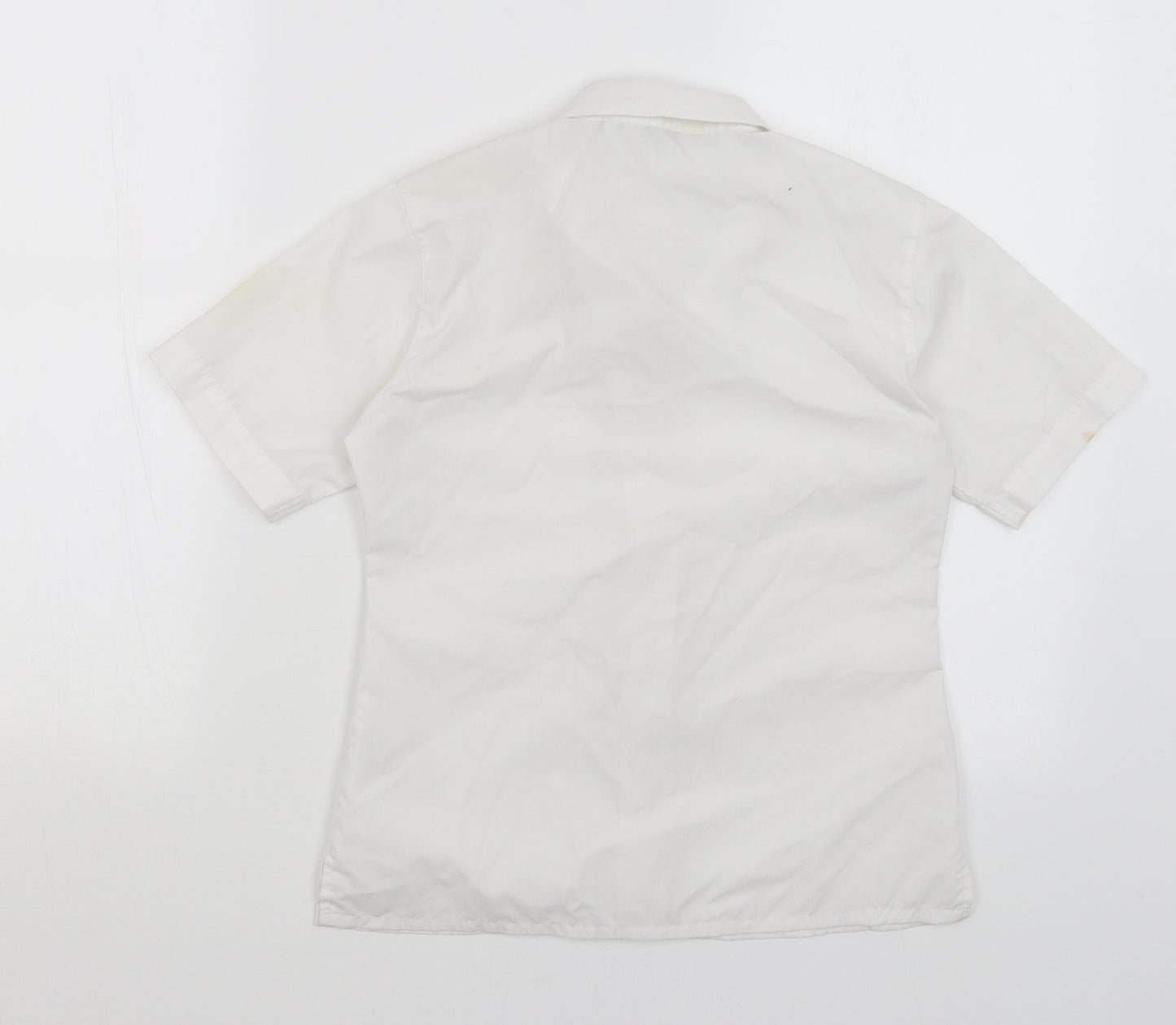Trutex Girls White   Basic Button-Up Size 11 Years