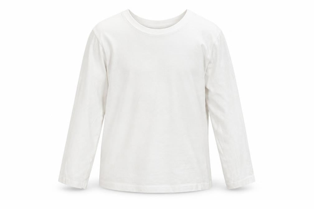 Primark Girls White   Basic T-Shirt Size 6-7 Years