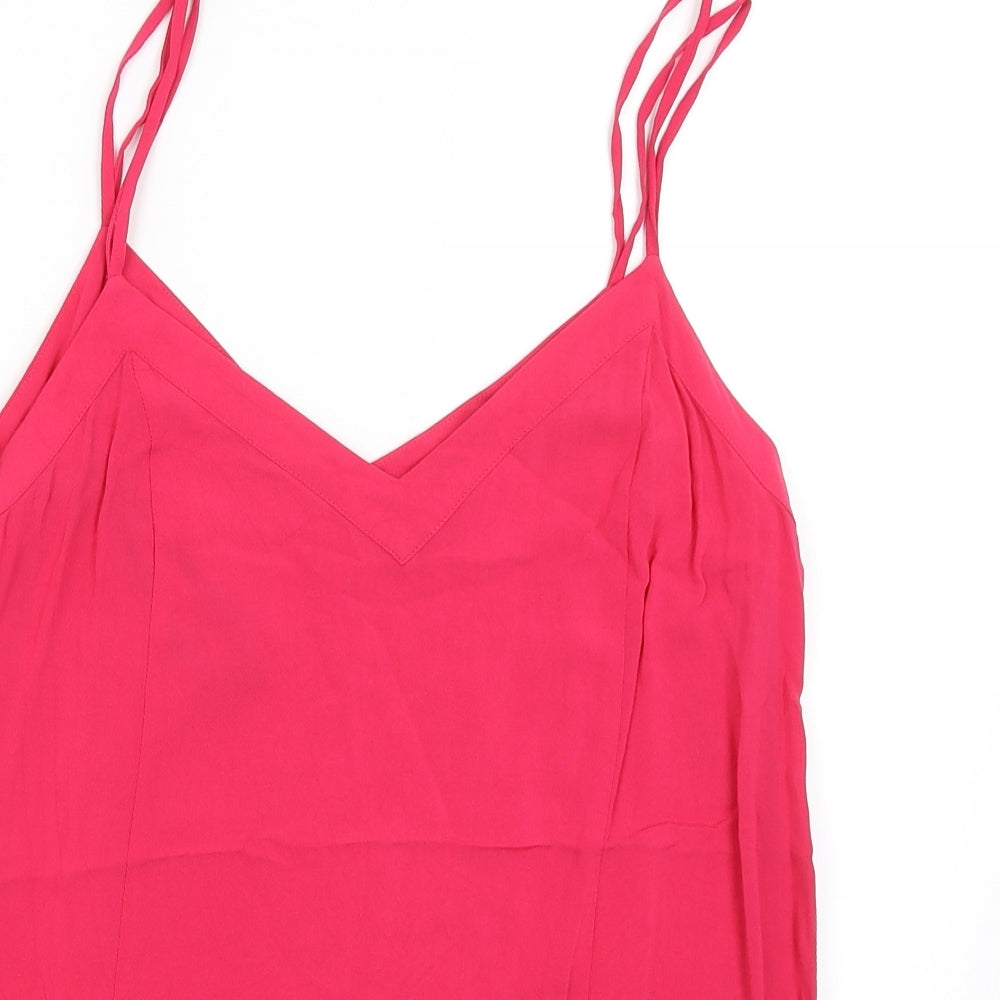Warehouse Womens Pink   Basic Tank Size 14