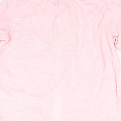 H&M Mens Pink    Button-Up Size S