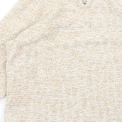 George Girls Beige   Pullover Jumper Size 2 Years