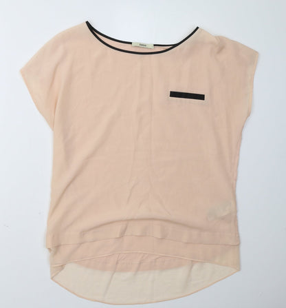 Preloved Oasis Womens Pink   Basic Blouse Size L - Front