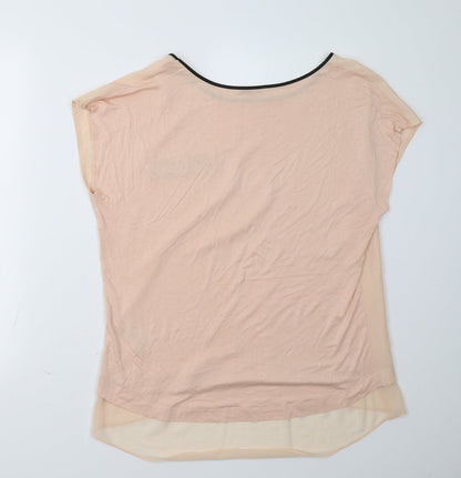 Preloved Oasis Womens Pink   Basic Blouse Size L - Back