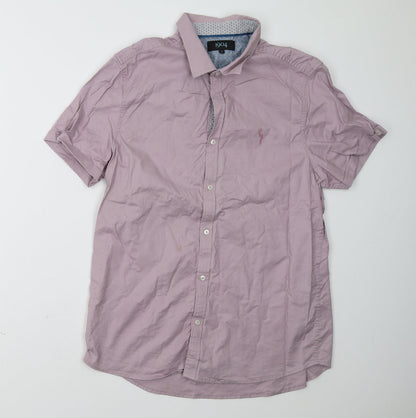 Preloved 1904 Mens Purple    Polo Size L - Front