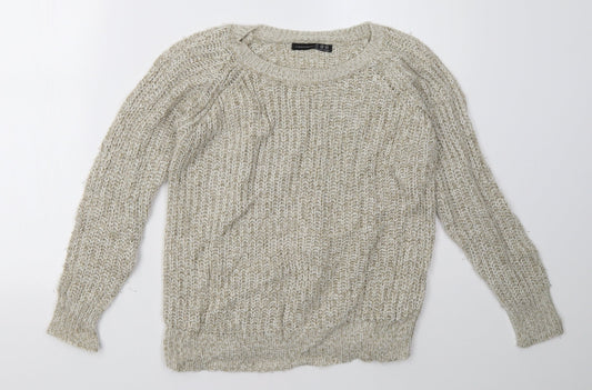 Primark Womens Beige   Pullover Sweatshirt Size 8