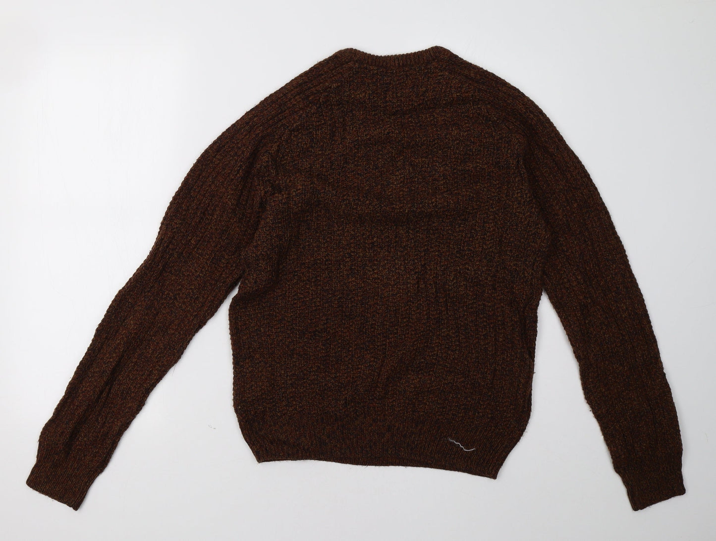 Primark Mens Brown  Knit Pullover Sweatshirt Size M
