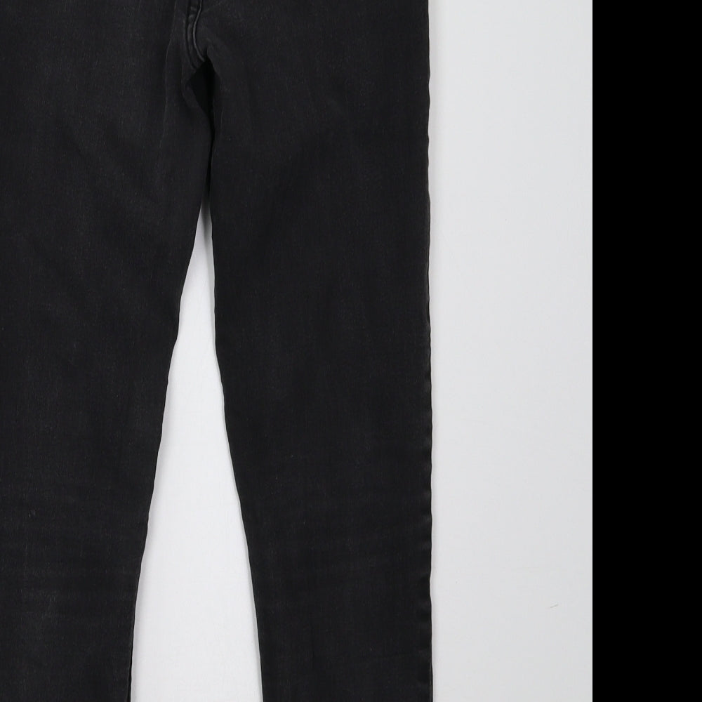 New Look Womens Black  Denim Skinny Jeans Size 10 L27 in