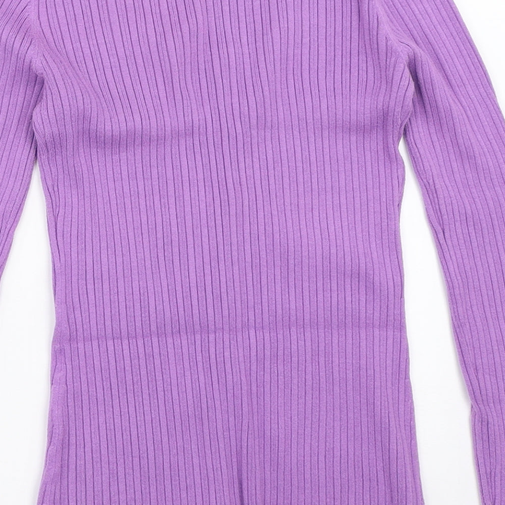 Preworn Womens Purple   Pullover Jumper Size XS